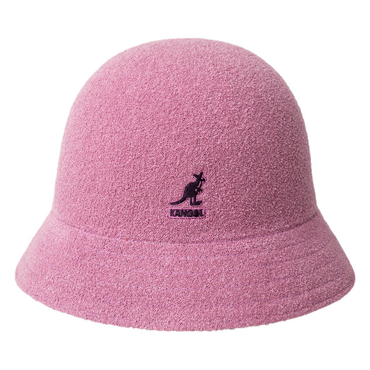Chapeau Bob Réversible Casual Flip It pivoine-prune KANGOL