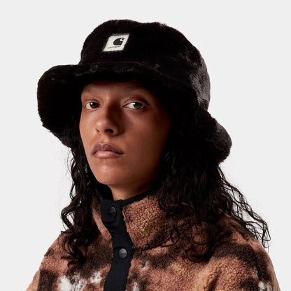 Chapeau Bob en Fausse Fourrure Olney noir CARHARTT WIP