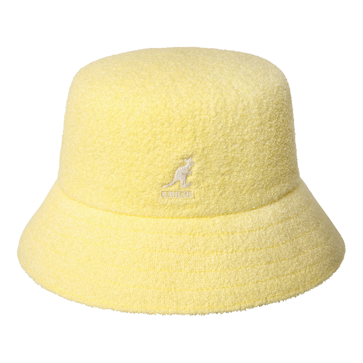 Chapeau Bob Bermuda jaune beurre KANGOL