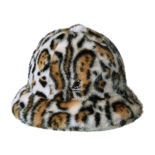 Chapeau Bob en Fausse Fourrure Casual tigre KANGOL