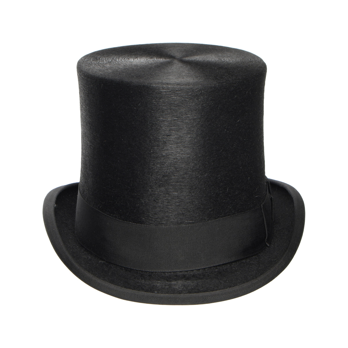 Chapeau Haut de Forme Très Grand en Fourrure Feutrée Melusine noir DENTON