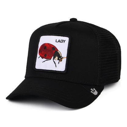 Casquette Trucker The Lady Bug noir GOORIN