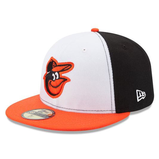 Casquette 59FIFTY MLB On Field AC Perf Baltimore Orioles blanc-orange NEW ERA