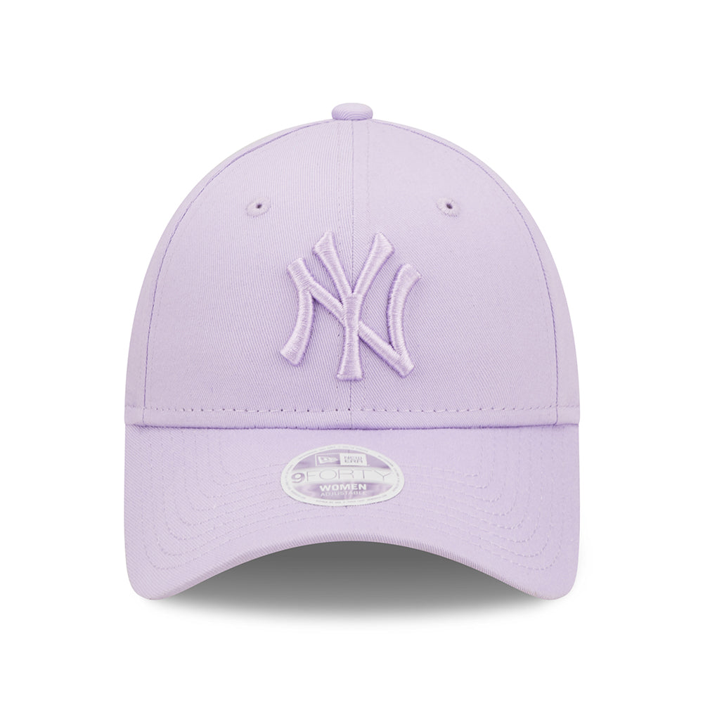 Casquette Femme 9FORTY MLB League Essential New York Yankees lilas NEW ERA