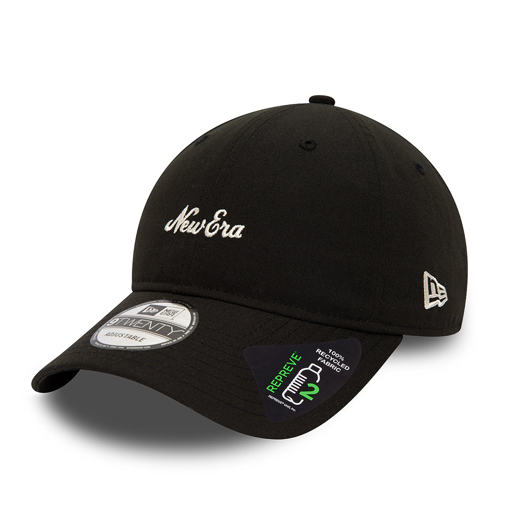 Casquette 9TWENTY NE Heritage Script Repreve noir NEW ERA