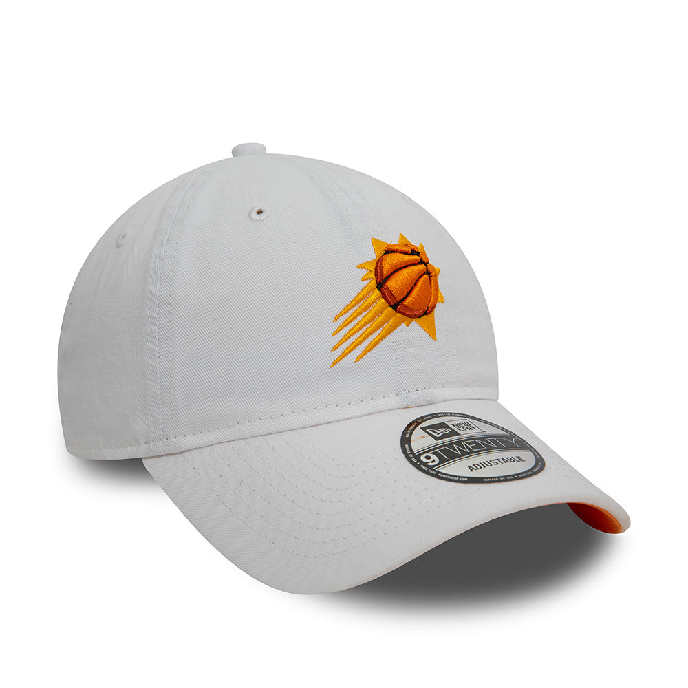 Casquette 9TWENTY NBA Contrast Underbrim Phoenix Suns blanc-orange NEW ERA