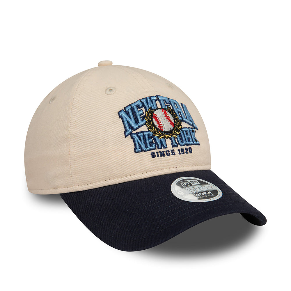 Casquette Femme 9TWENTY NE Wordmark pierre-bleu marine NEW ERA