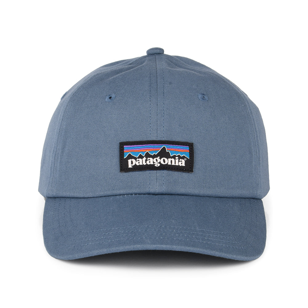 Casquette en Coton Bio P-6 Label Trad bleu fumé PATAGONIA