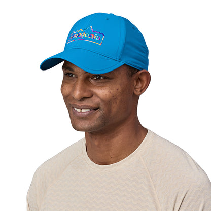 Casquette à Calotte Basse Recyclée Airshed bleu vif PATAGONIA