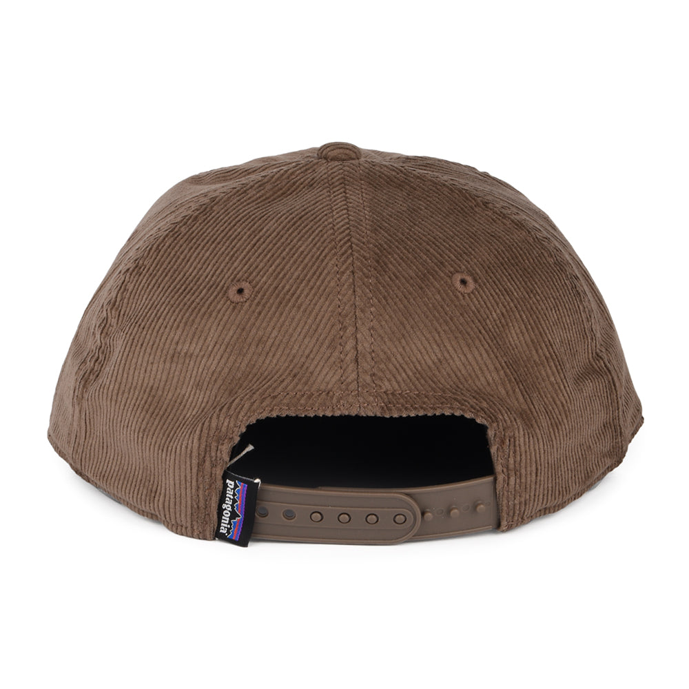 Casquette Snapback en Velours Côtelé 73 Skyline marron PATAGONIA