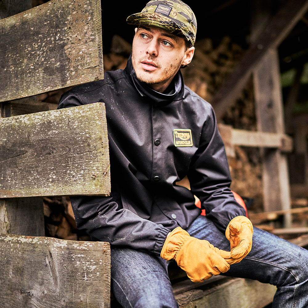 Casquette Militaire en Coton Sergé Grunt camouflage TRIUMPH MOTORCYCLES