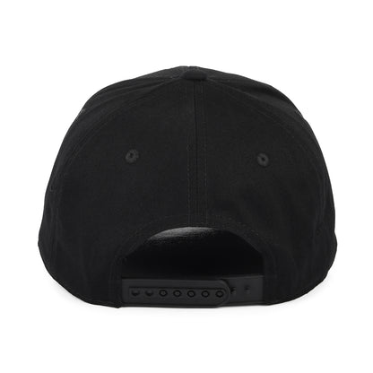 Casquette Snapback Structurée en Coton Sergé noir NEW BALANCE