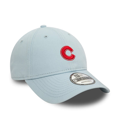 Casquette 9FORTY MLB Washed Chicago Cubs bleu layette-écarlate NEW ERA
