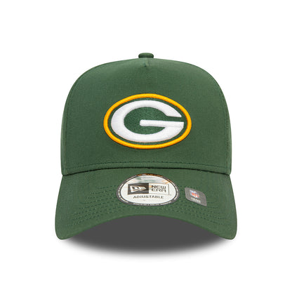 Casquette Snapback NFL OTC A-Frame Green Bay Packers vert NEW ERA