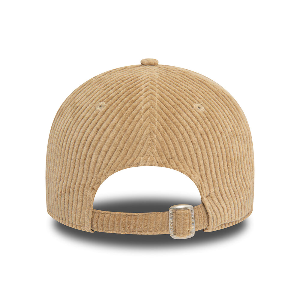 Casquette 9TWENTY MLB Cord L.A. Dodgers taupe NEW ERA