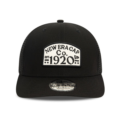 Casquette Trucker 9FIFTY Pré-Incurvée noir NEW ERA