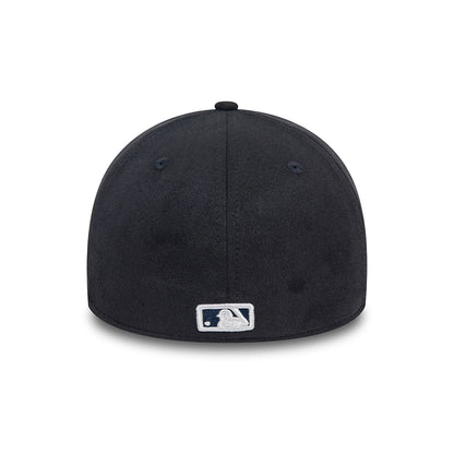Casquette 39THIRTY MLB Faux Suede New York Yankees bleu marine-blanc NEW ERA