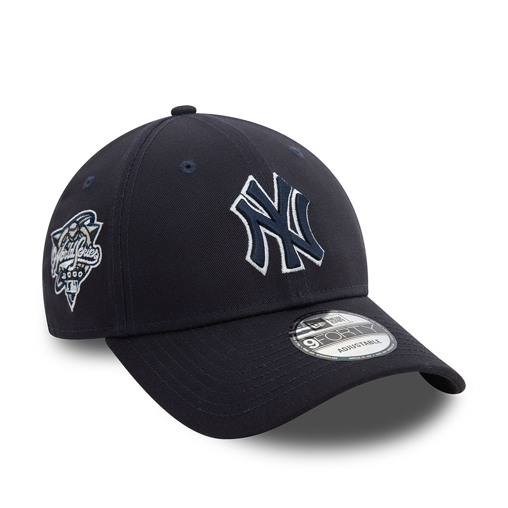 Casquette 9FORTY MLB Seasonal World Series New York Yankees bleu marine NEW ERA
