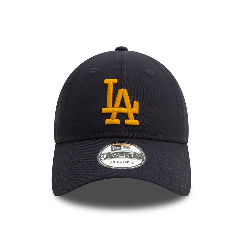 Casquette 9TWENTY L.A. Dodgers MLB League Essential bleu marine-moutarde NEW ERA