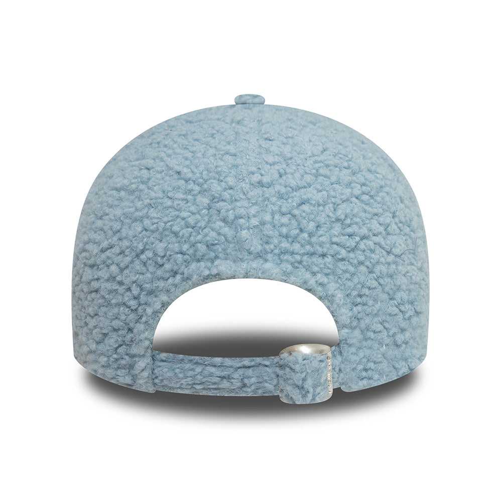 Casquette Femme 9FORTY MLB Borg New York Yankees bleu clair-blanc NEW ERA