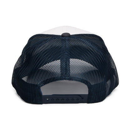 Casquette Trucker Regal NetPlus MP blanc-bleu marine délavé BRIXTON