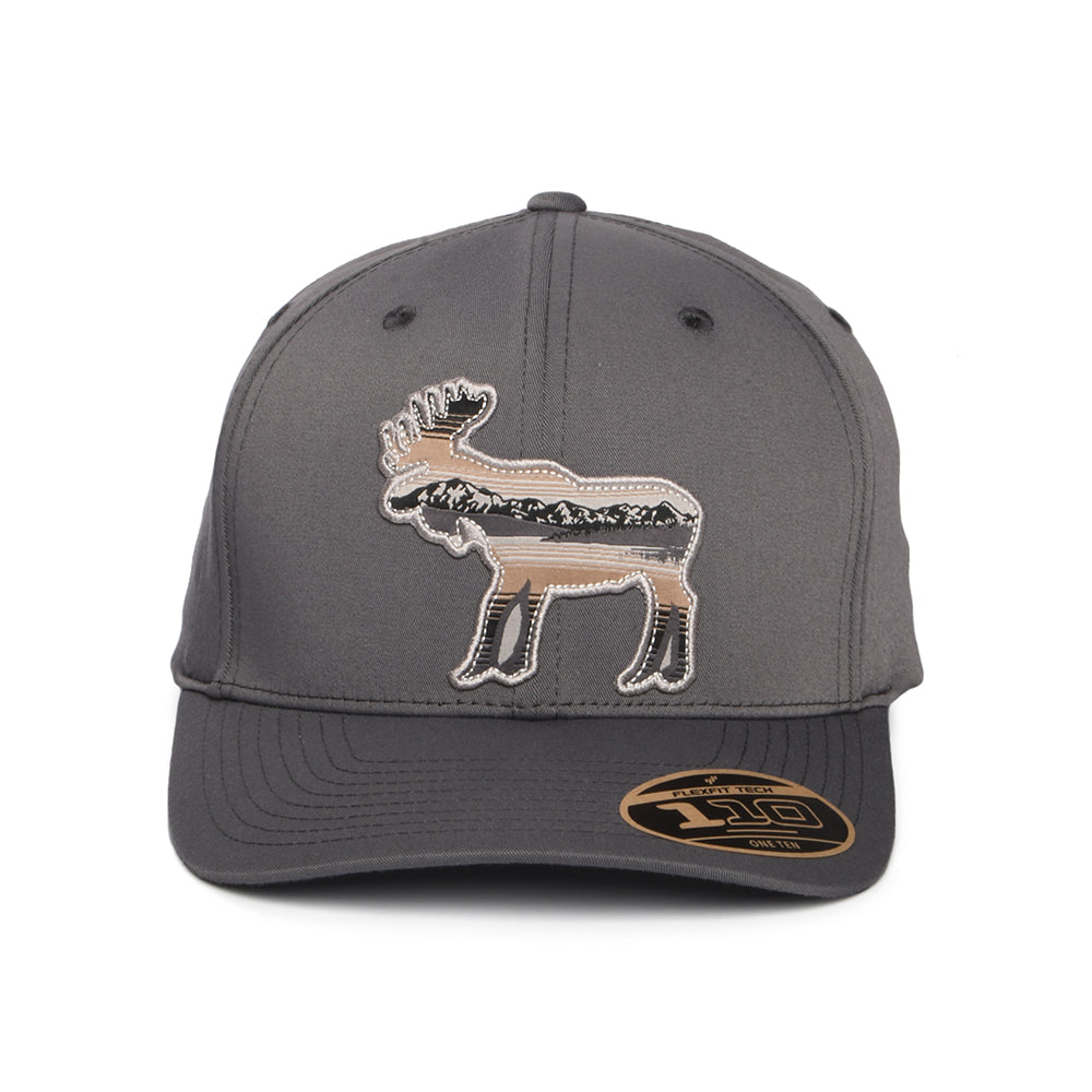 Casquette Snapback Flexfit Scenic Moose Lost Lager 110 gris COLUMBIA
