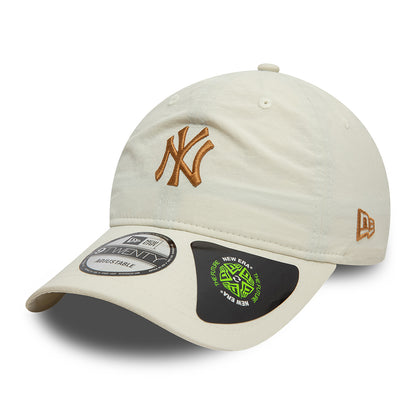 Casquette 9TWENTY MLB Recycled New York Yankees pierre-sable foncé NEW ERA