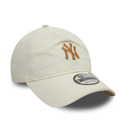 Casquette 9TWENTY MLB Recycled New York Yankees pierre-sable foncé NEW ERA
