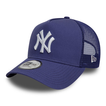 Casquette Trucker MLB League Essential A-Frame New York Yankees encre-blanc NEW ERA