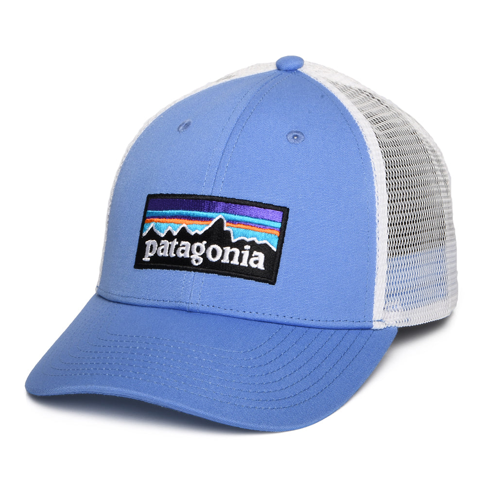 Casquette Trucker en Coton Bio LoPro P-6 Logo océan-blanc PATAGONIA