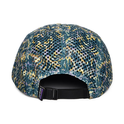 Casquette 5 Panel Recyclée Wild Botanist Duckbill bleu fumé-multi PATAGONIA