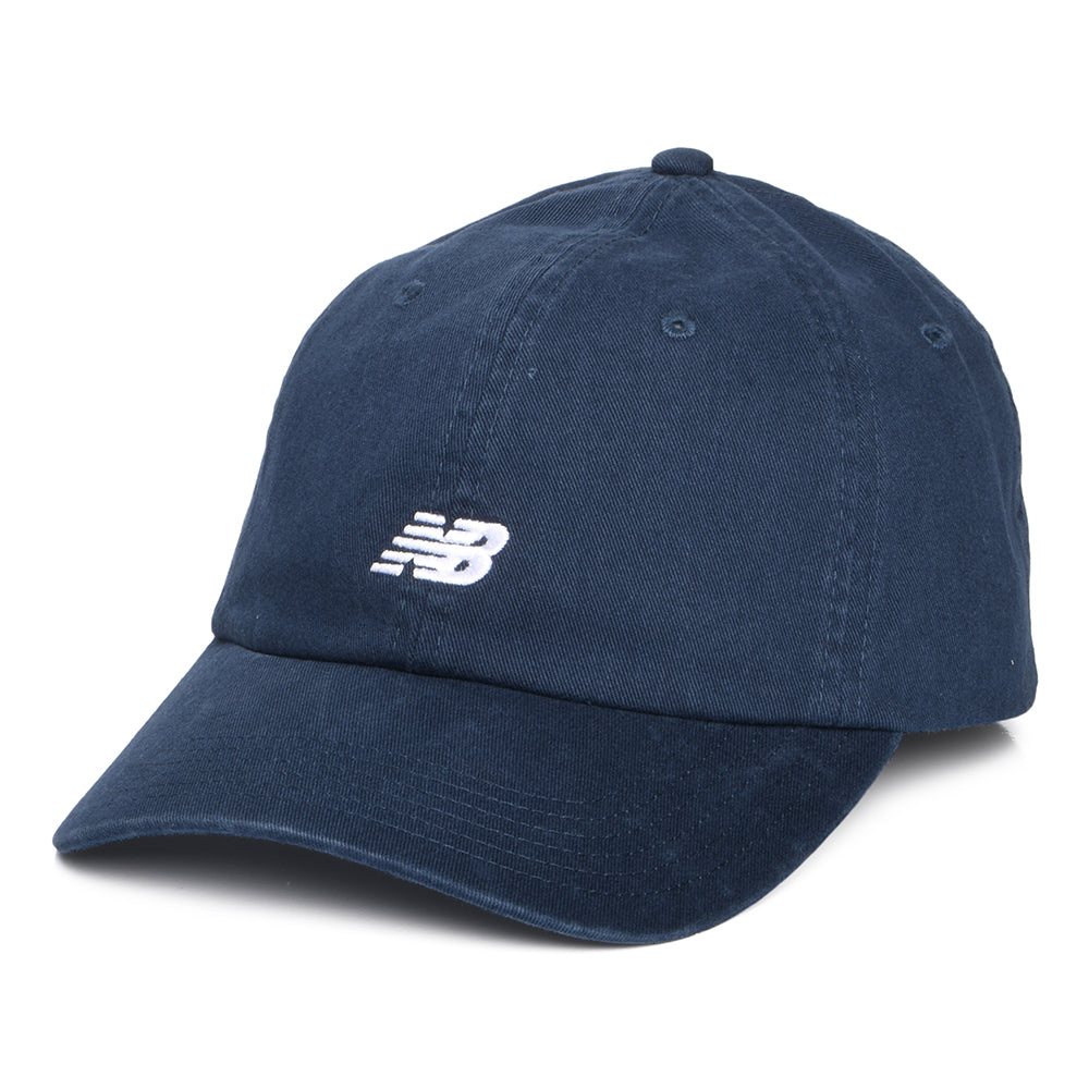 Casquette en Coton Sergé Classic V 2.0 bleu marine NEW BALANCE