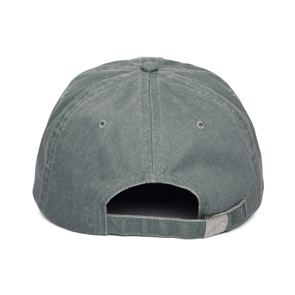 Casquette en Coton Sergé Délavé NB Athletics vert foncé NEW BALANCE