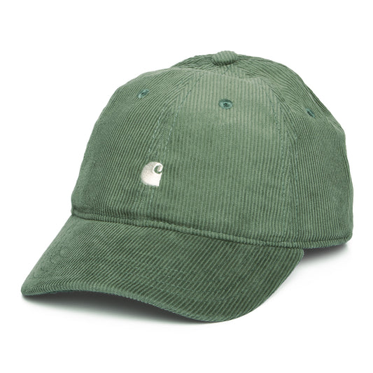 Casquette en Velours Côtelé Harlem olive clair CARHARTT WIP