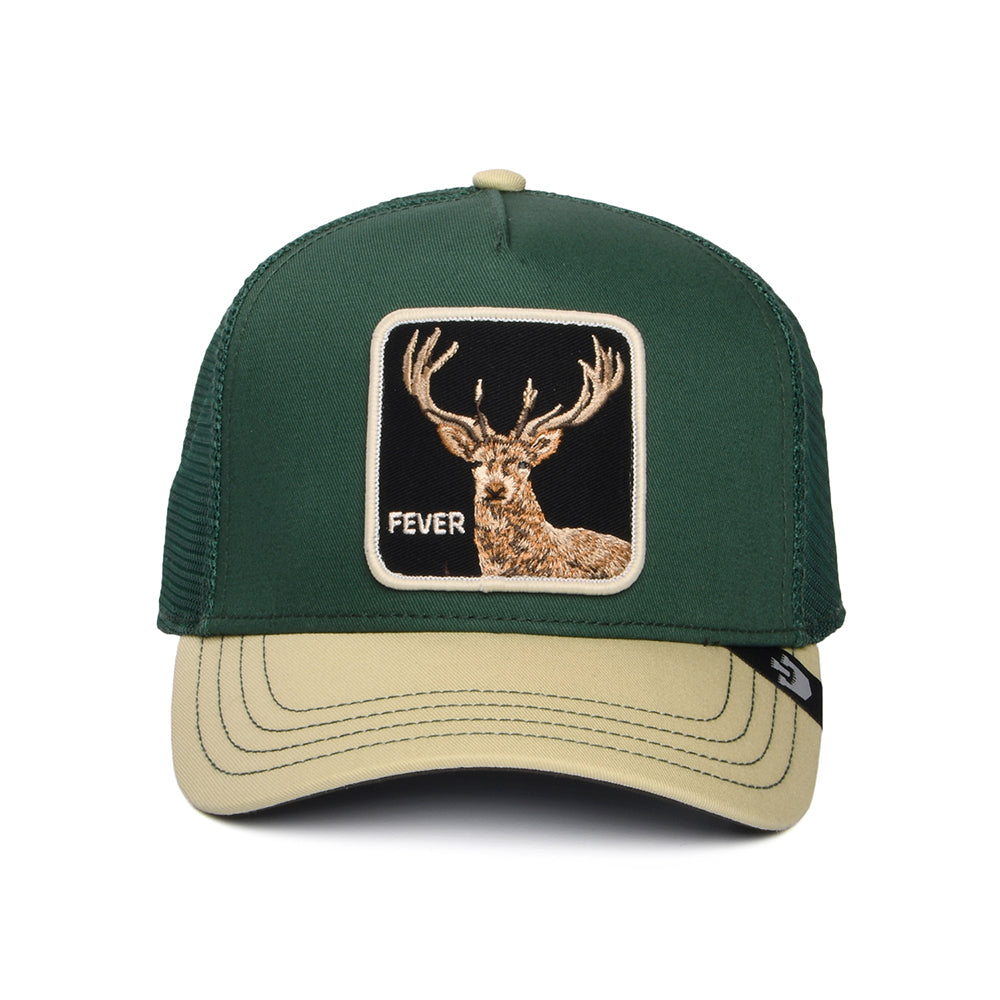 Casquette Trucker Stag vert GOORIN