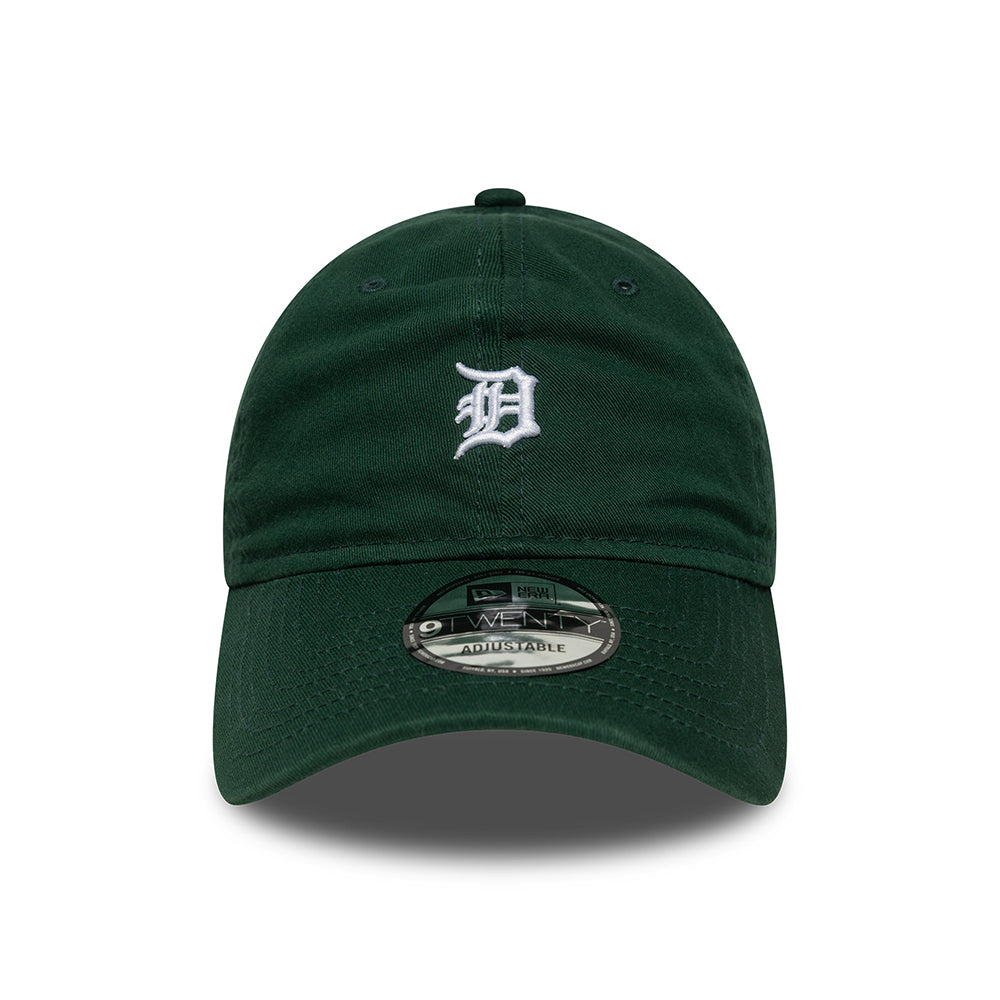 Casquette 9TWENTY MLB Mini Washed Detroit Tigers vert foncé-blanc NEW ERA