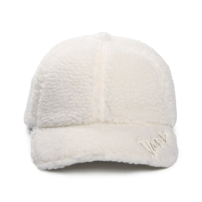 Casquette en Fausse Fourrure Sherpa Celano crème VANS