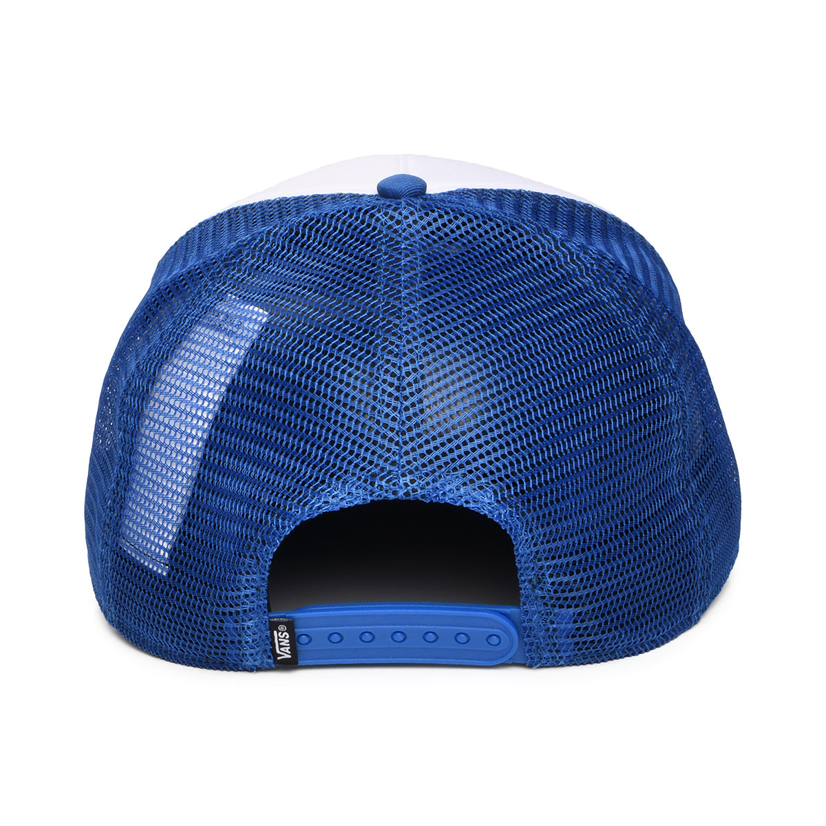 Casquette Trucker à Visière Incurvée Classic Patch bleu-blanc VANS