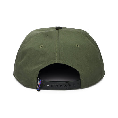 Casquette en Coton Bio Boardshort Label Funfarer vert PATAGONIA