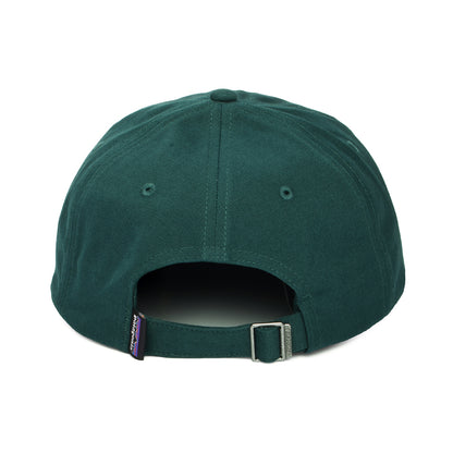 Casquette en Coton Bio P-6 Label Trad vert foncé PATAGONIA
