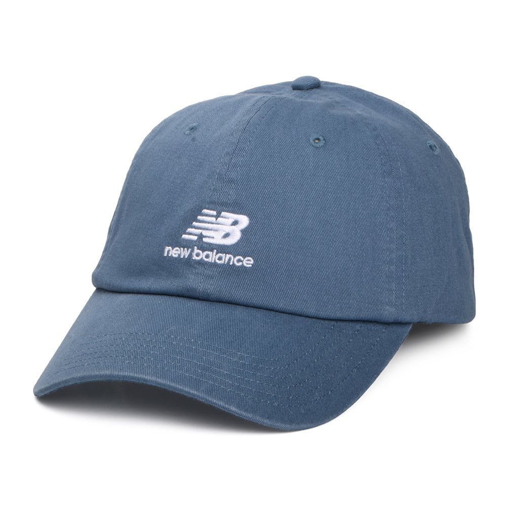 Casquette Flying NB Stacked Logo bleu délavé NEW BALANCE