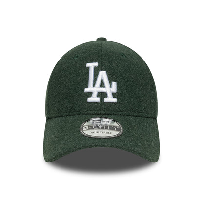 Casquette 9FORTY MLB Melton L.A. Dodgers vert foncé-blanc NEW ERA