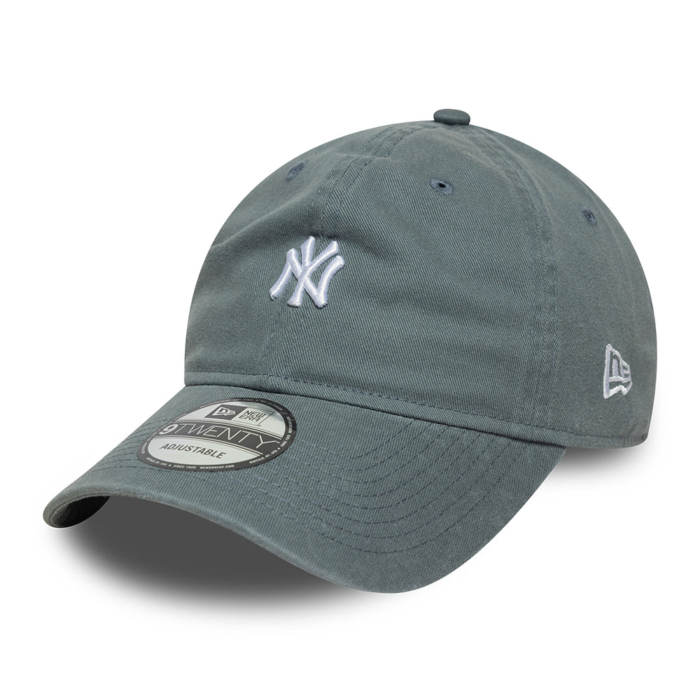 Casquette 9TWENTY MLB Mini Washed New York Yankees ardoise-blanc NEW ERA