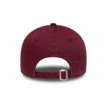 Casquette Femme 9TWENTY MLB Boucle L.A. Dodgers bordeaux-crème NEW ERA