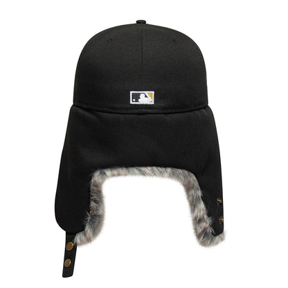 Casquette 59FIFTY MLB World Series Dogear Avec Protège-Oreilles New York Yankees noir NEW ERA