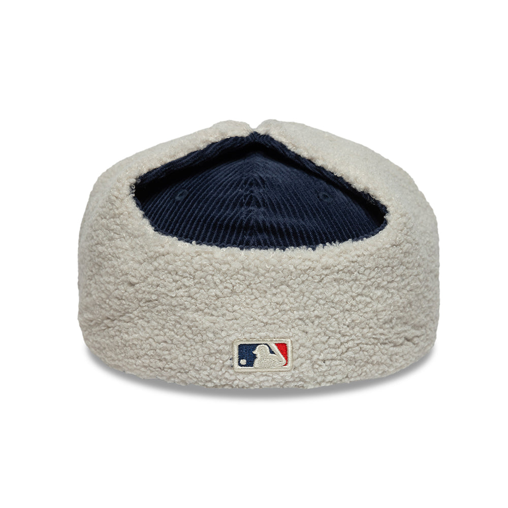 Casquette Avec Protège-Oreilles 59FIFTY MLB Cord Dogear New York Yankees bleu marine NEW ERA