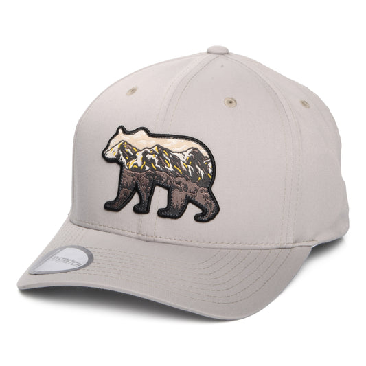 Casquette Snapback Flexfit Scenic Stroll Lost Lager 3D Stretch gris COLUMBIA