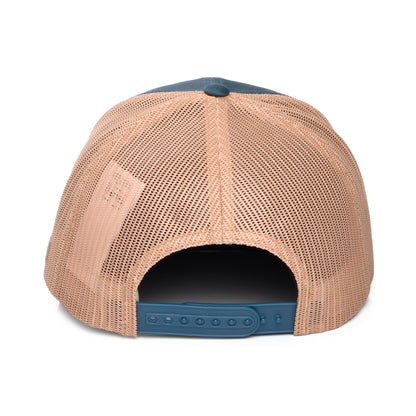 Casquette Trucker Pacific Northwest Bear Mesh bleu sarcelle-sable COLUMBIA