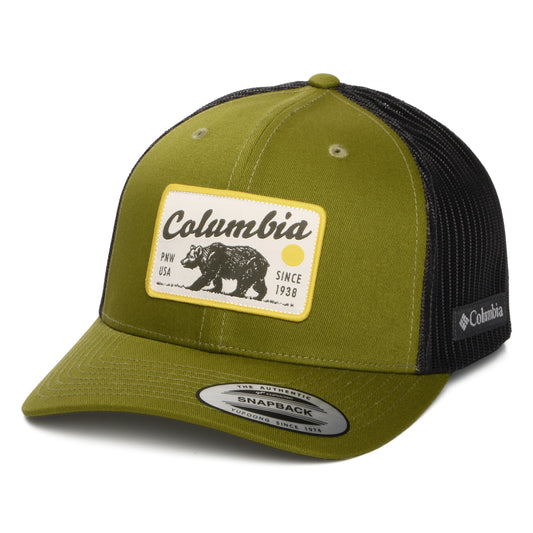 Casquette Trucker Pacific Northwest Bear Mesh mousse-noir COLUMBIA