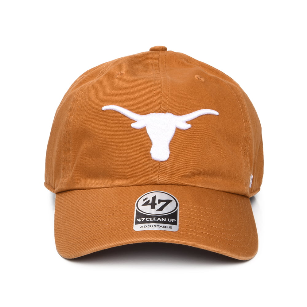 Casquette NCAA Clean Up Texas Longhorns ocre 47 BRAND